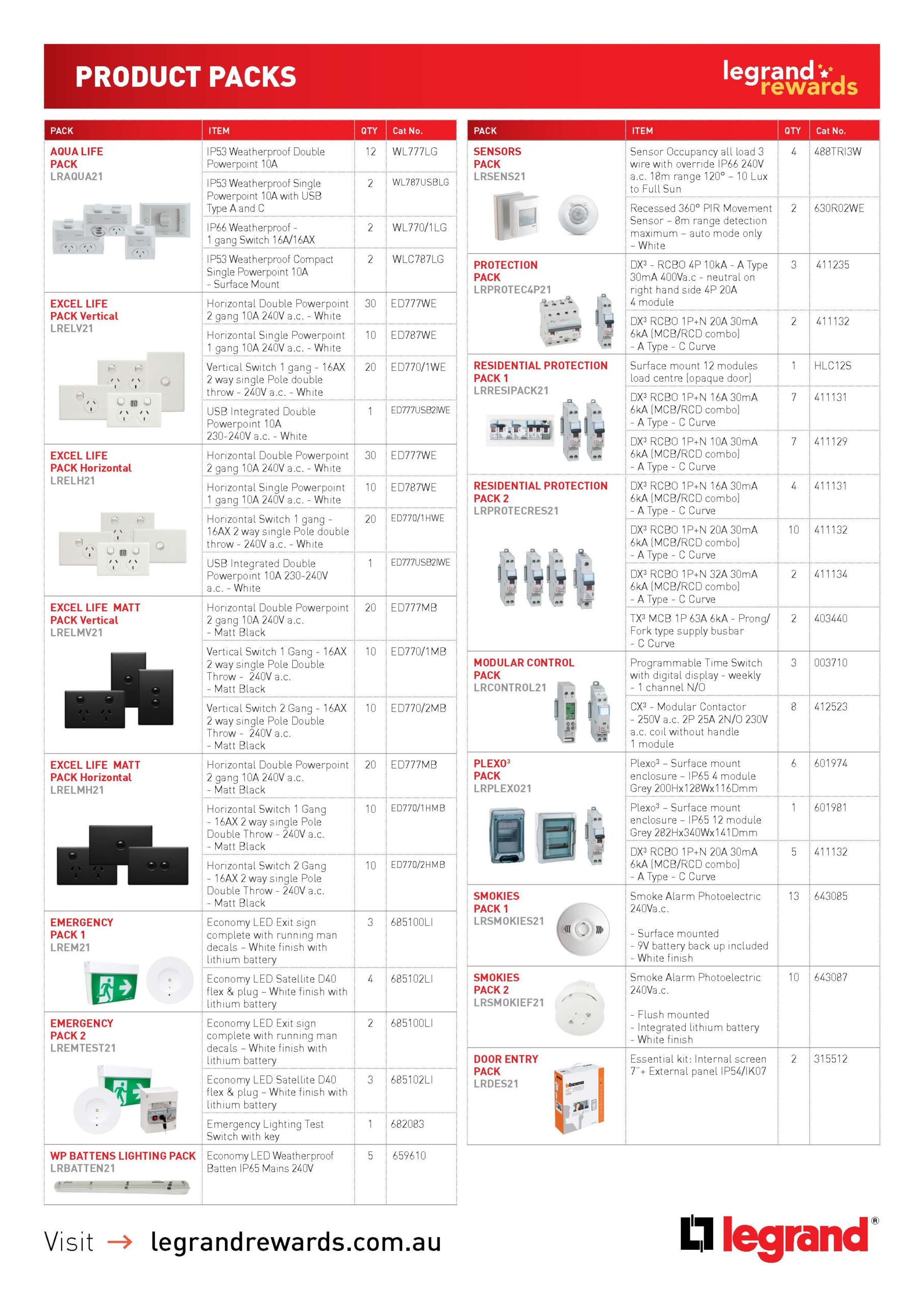 Legrand Live Large Summer Promotion Page 2