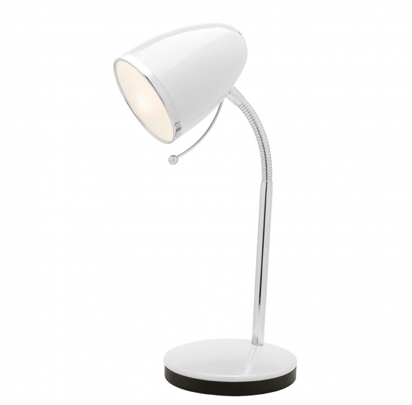 SARA 1Lt 40 WATT TASK LAMP-WHITE